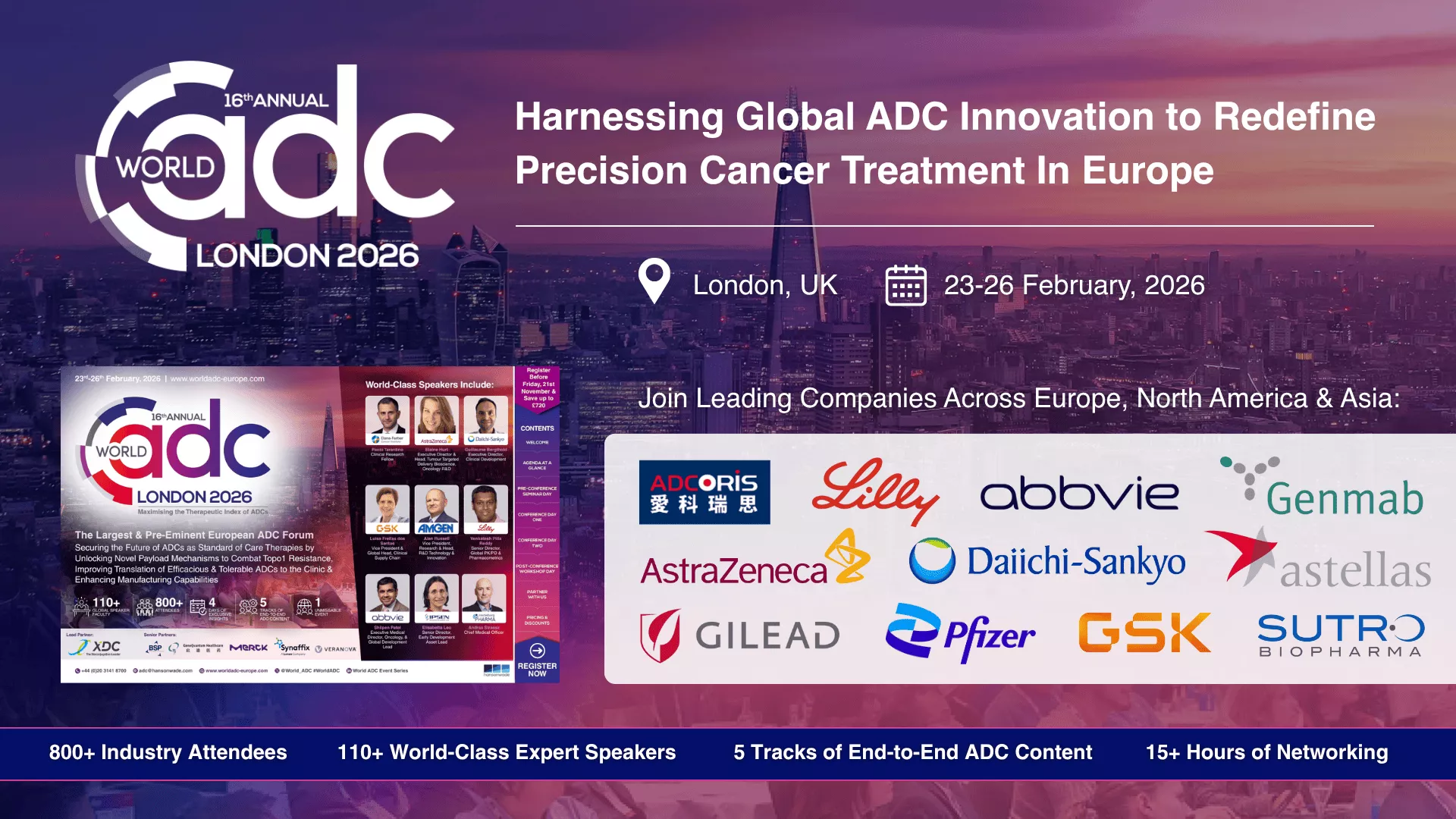 16th World ADC London 2026