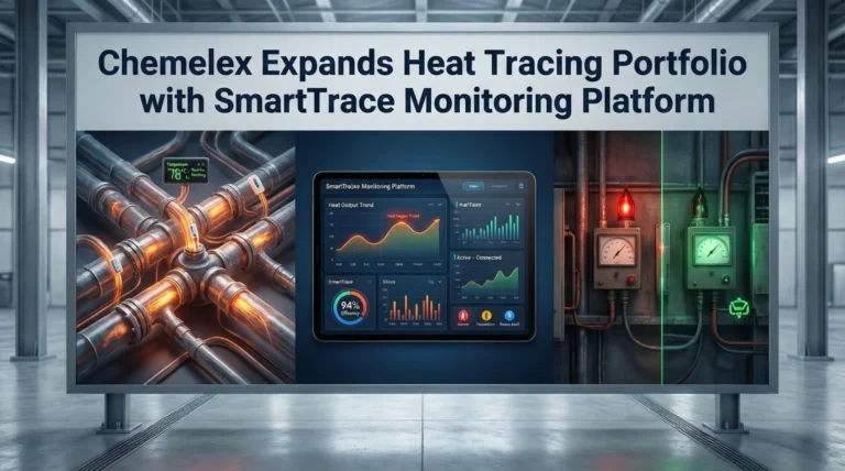 Chemelex Expands Heat Tracing Portfolio with SmartTrace Monitoring Platform